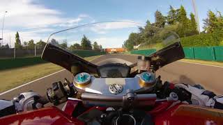 Imola 13082017  Onboard Ducati 1098  Wheelie Wednesday [upl. by Byrle]