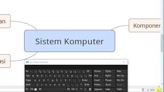 Tutorial Membuat Menambah Topic Sub Topic dan Insert Gambar Di XMind [upl. by Onaivlis]