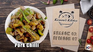 Pork Chilli  Karavali Kitchen 2020  Konkani  Restaurant Style  pork recipe [upl. by Elmira]