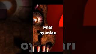 FNAF HAKKINDA BİLİNMEYEN 5 ŞEY PART4 fnaf fivenightsatfreddys fnafbilinmeyenler fnaf1 fnaf2 [upl. by Llerrad]