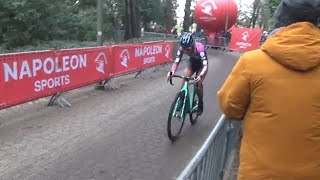 Parkcross Maldegem 2024Laura VerdonschotCYCLOCROSS from the FIELD SIDE [upl. by Agate]