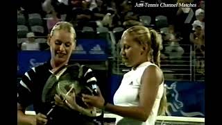 Anna KournikovaBarbara Schett vs Amanda CoetzerKimberly Po Sydney 2003 SF 🆕 [upl. by Leopold304]