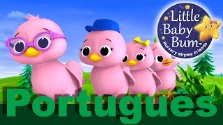 Cinco Passarinhos  Canções infantis  LittleBabyBum [upl. by Madoc]