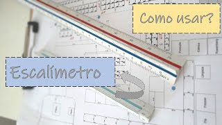 ESCALÍMETRO  COMO USAR  NÃO PRECISA FAZER CONTA [upl. by Oliric]