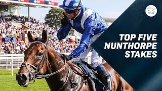 Five Most Memorable Nunthorpe Stakes At Yorks Ebor Festival [upl. by Blessington251]