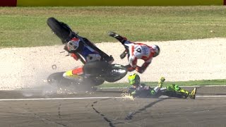 Most spectacular crashes and wobbles of the year [upl. by Eelyrehc]