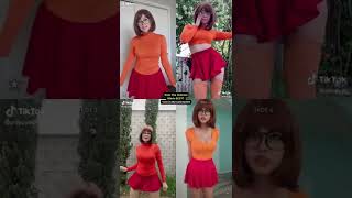 Rate the Girls Best Velma Cosplay  TikTok Dance Contest  Scooby Doo 1 🧡👻🧛‍♂️ [upl. by Rednas]