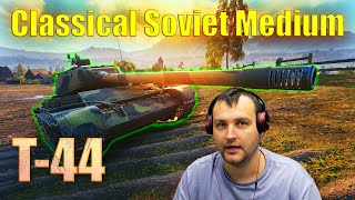 Classical Soviet Medium T44  World of Tanks [upl. by Meeharbi]