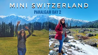 Mini Switzerland in Pahalgam Kashmir  Baisaran Valley after Lockdown  Tulian Lake in April [upl. by Saw]