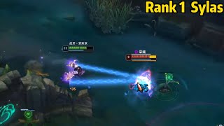 Rank 1 Sylas This Sylas Mechanic is SO CLEAN [upl. by Dj]