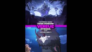 Chasm Guardian vs Mitachurl genshinimpact wutheringwaves ytshorts [upl. by Hanikehs866]