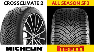 Michelin CrossClimate 2 vs Pirelli Cinturato All Season SF3 [upl. by Ayidan135]