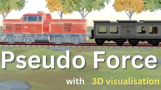 Pseudo Force with 3D Visualisation [upl. by Greggs]