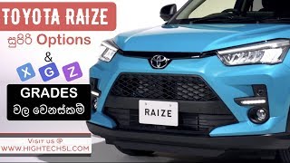 TOYOTA RAISE 2020  Grades amp Specifications Review [upl. by Alikam935]