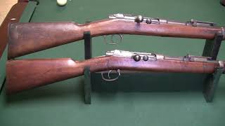 Mauser 187184 Rifle Quebec Militia milsup collection [upl. by Anytsirhc]