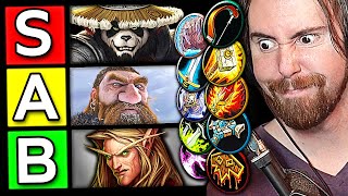 Asmongold Ranks Every Single WoW Race amp Class Spec  TIER LIST [upl. by Nnylorac]