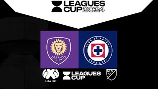 PREVIA ORLANDO VS CRUZ AZUL LEAGUES CUP [upl. by Ahsaekal452]