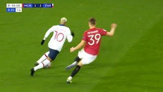 Neymar vs Manchester United  English Commentary  UCL 20202021 Away HD 1080i [upl. by Giah933]