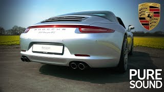 2014 Porsche 911 Targa 4S 400hp  SOUND REVS amp ACCELERATION [upl. by Rowland690]