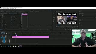 Premiere Pro 2019 Letterboxing with Text [upl. by Akenihs883]