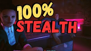 Cyberpunk 2077 Heaviest Of Hearts STEALTH Walkthrough [upl. by Bricker424]