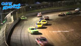 Modified Sedans  AMain  Australian Title  Charlton Raceway  300313 [upl. by Bornie730]