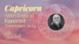 Capricorn Horoscope – November 2024 [upl. by Rivy]