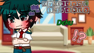 Everyone ignores Deku challenge ✨  Angst Deku  •butterfly• [upl. by Felise267]