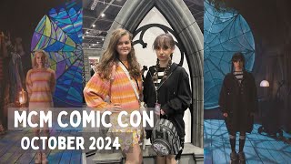 MCM COMIC CON LONDON  October 2024  Saturday vlog [upl. by Akcirre]