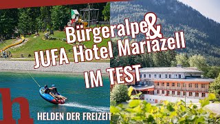 Bürgeralpe und JUFA Hotel Mariazell  diese Erlebnisse erwarten euch [upl. by Cirre542]