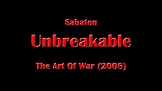 Sabaton  Unbreakable Lyrics English amp Deutsch [upl. by Rea]