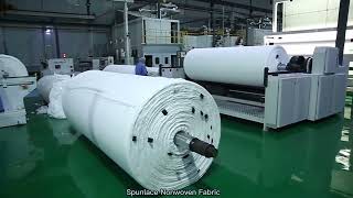 Spunlace Nonwoven Fabric [upl. by Gurolinick]