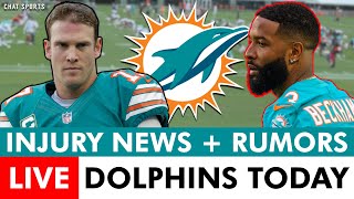 LIVE Miami Dolphins News amp Rumors Teair Tart CUT Sign Ryan Tannehill DolphinsCommanders Preview [upl. by Oates]