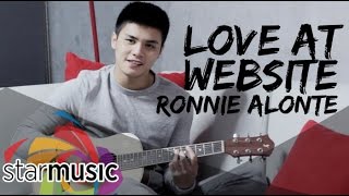 Love at Website  Ronnie Alonte Music Video [upl. by Eitsyrc]