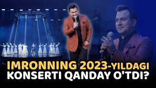 Imronning 2023yildagi konsertda nega Durdona Qurbonova korinmadi [upl. by Aneelahs]