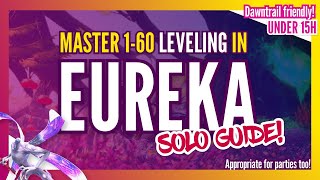 FFXIV Ultimate guide to efficient Eureka leveling solo party or with a lvl 60 friend 2024 [upl. by Melac365]