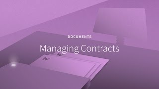 Managing Contracts [upl. by Cordell291]