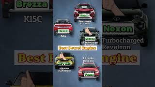 Which Has the Best Engine Nexon vs Maruti Brezza vs Mahindra XUV 3XO vs Kia Sonet vs Hyundai Venue [upl. by Hermon]