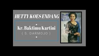 Kr BAKTIMU KARTINI  Hetty Koes Endang Album Fajar Bhakti [upl. by Anidan48]