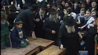 Raw Footage  The Lubavitcher Rebbe on the Fourth Yahrzeit of Rebbetzin Chaya Mushka [upl. by Alrep844]