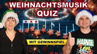 Weihnachten Brettspiel Quiz Weihnachtssongs raten Weihnachtsfilm Quiz mit Spielmaterial mit Gewinn [upl. by Della63]