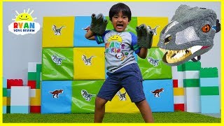 Giant Smash Surprise Jurassic World Dinosaurs Toys [upl. by Melisent]