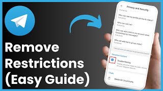 How To Remove Restrictions On Telegram [upl. by Nick]