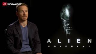 Interview Michael Fassbender ALIEN COVENANT [upl. by Mcallister]