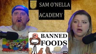 Banned and Controversial Foods SamONellaAcademy  HatGuy amp gnarlynikki React [upl. by Skipton112]