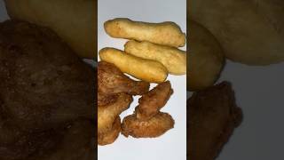 Fried chicken and festival food jamaicanfood shortsfestival chicken foodie [upl. by Alat]