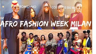 Afro Fashion Week Milan 2017  Vlog Linda Tinah TV [upl. by Lj]