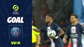 Goal NEYMAR JR 70 pen  PSG PARIS SAINTGERMAIN  AS MONACO 11 2223 [upl. by Wills]