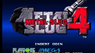 Metal Slug 4 Music The Scene of a Hard Battle Boss Theme A Arranged [upl. by Hoye]