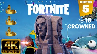 Crowned Victory Royales Fortnite Zero Build SepOct 2024 4k UHD c5s4 [upl. by Sinnylg]